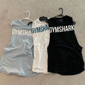Gymshark Tanks (3) size Medium